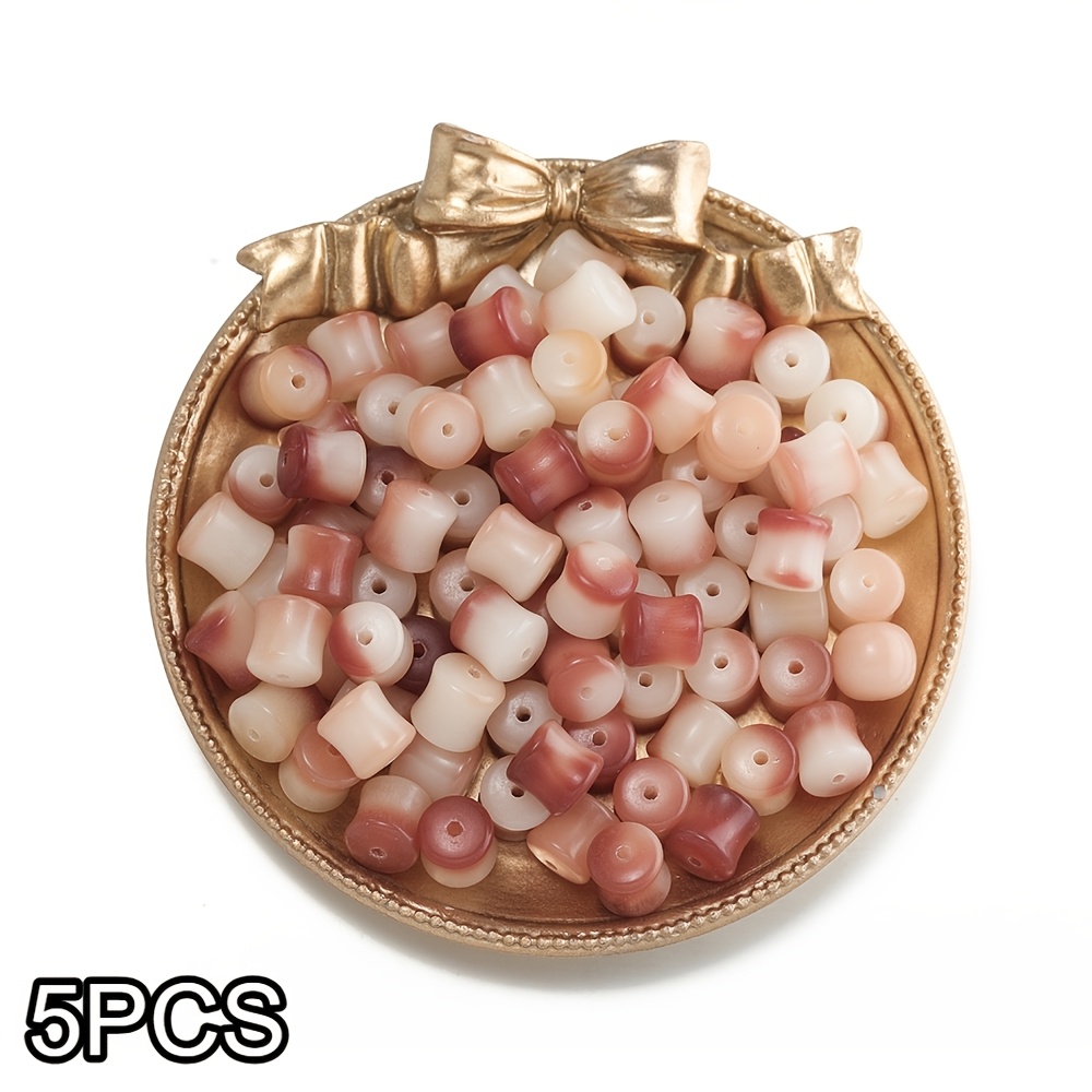 5pcs Multi-Style Bodhi Root Beads for Crafting